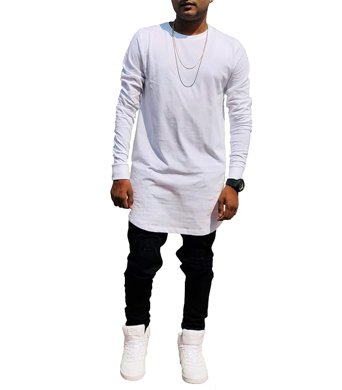 Buy WINK ROBO Unisex Cotton Longline 