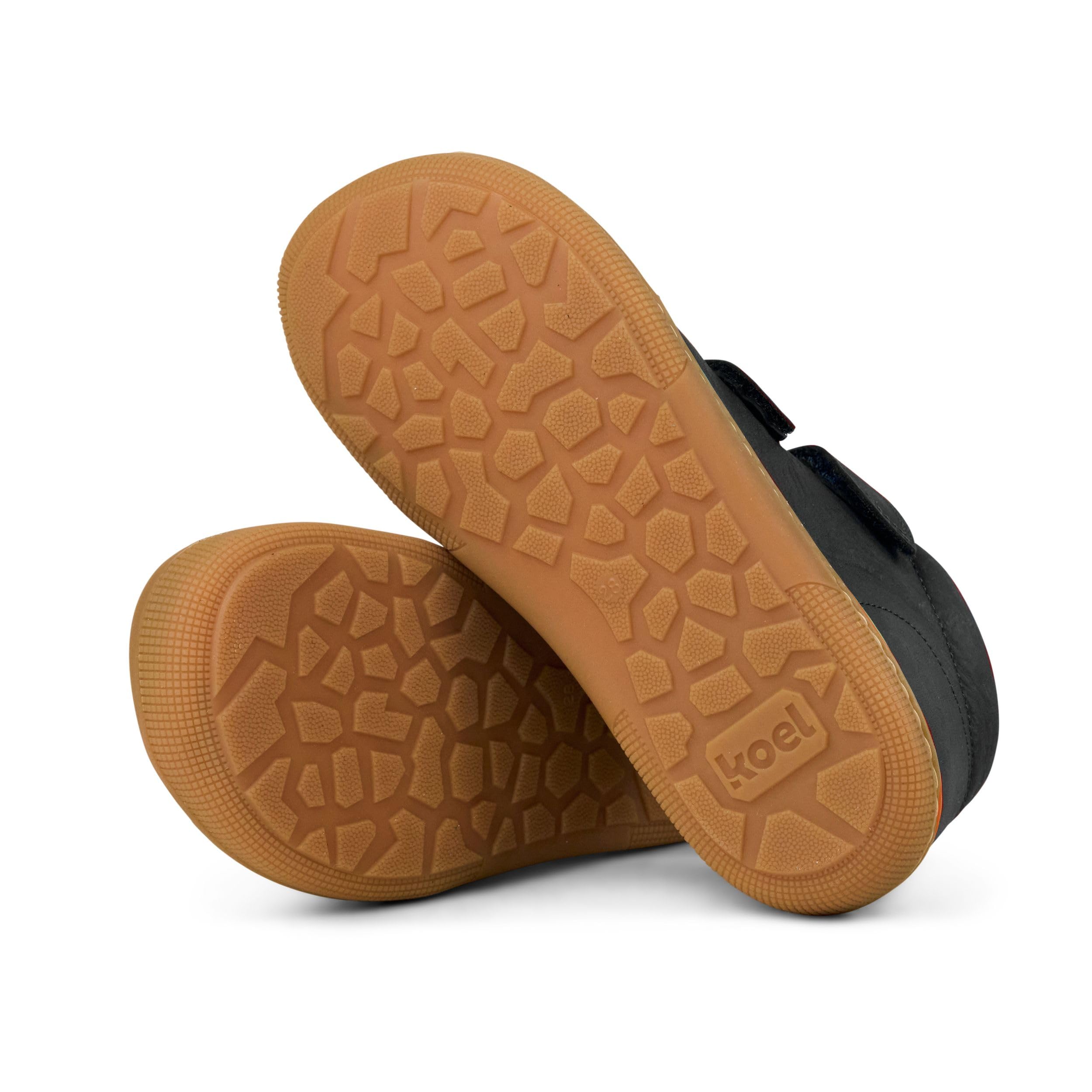 KOEL Nubuk Lederschuhe in GRAU mit Wollfuttter Barfußschuhe breitere Leiste Don 07M002.233 (eu_Footwear_Size_System, Little_Kid, Numeric, medium, Numeric_29)