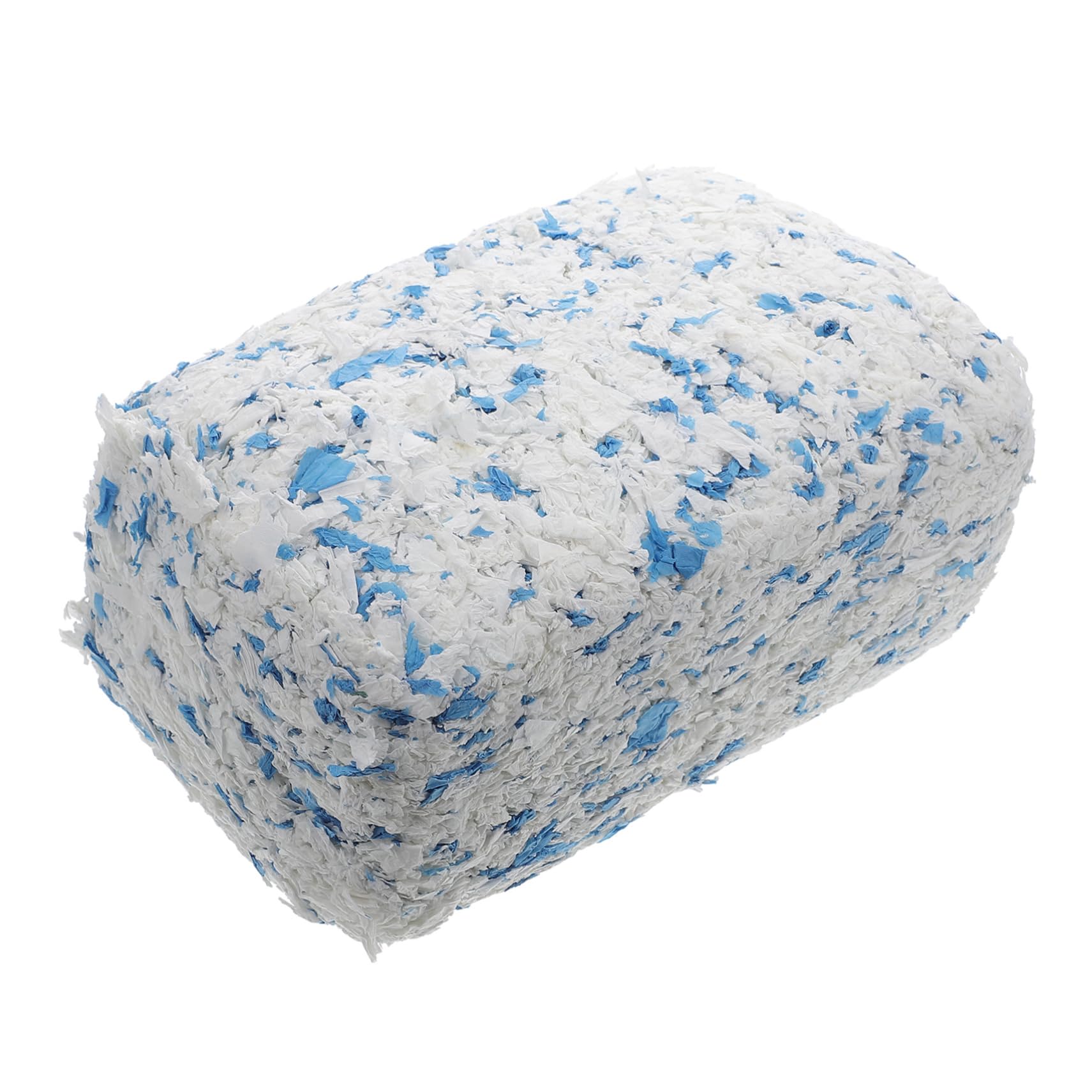 Mipcase Lettiera in Carta a Bassa Polvere per Gerbillo e Cincillà, Assorbe L’umidità, Mantiene la Gabbia Pulita e Calda, 1 Sacchetto da 450g | Gabbia, Fibra di Carta Morbida, Trattiene L’umidità, Adatta a Lettiera e Nido