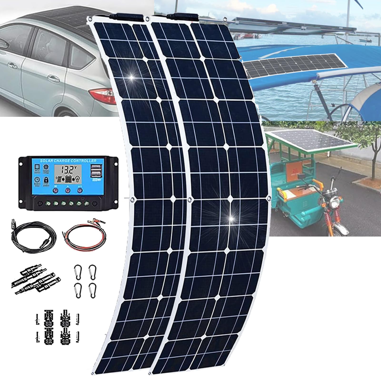 Panneau solaire monocristallin haute performance structure IP67 thermique renforcée