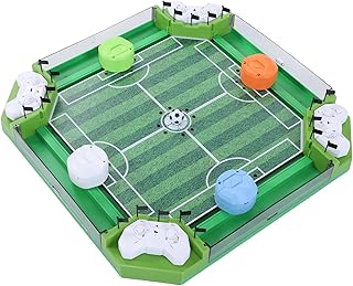 Juego de Fútbol de Mesa con Control Remoto, Juego de Mesa de Fútbol de Escritorio para Niños con 2 Pilas AA, Juguete Deportivo Interactivo para Salas de Juegos de Fiesta e