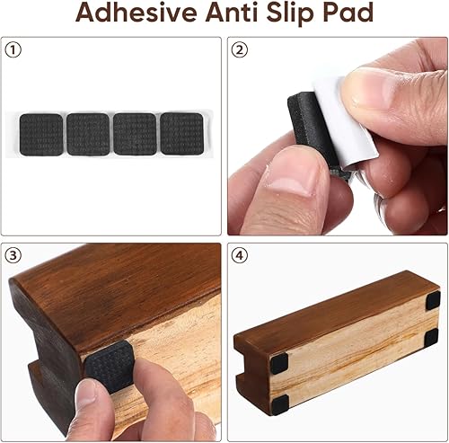 Miniatura 3 de Soporte de espejo de cuerpo completo Estante de ilustraciones de madera Soporte de espejo de longitud completa Soporte de pantalla de madera Soporte