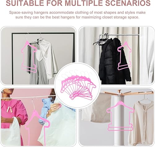 Miniatura 7 de Perchas de plástico para niños, 100 perchas de plástico para ropa de bebé, perchas para ropa de bebé, perchas de plástico para ropa de bebé, 10