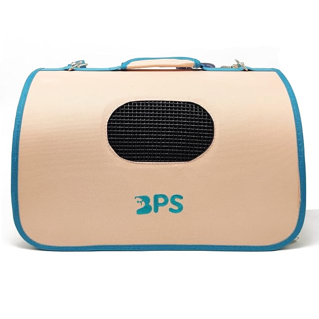 Foto 3 de 5 de BPS Transportín para Gatos Perros Bolsa Portador Mascotas Bolso de Tela Mascotas para Gatos Perros Tres…