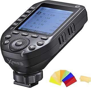 Godox XProII-S TTL Wireless Flash Trigger Transmitter Compatible for Sony Cameras,2.4G 1/8000s HSS,Bluetooth Connection,New Hotshoe Locking,16 Groups and 32 Channels