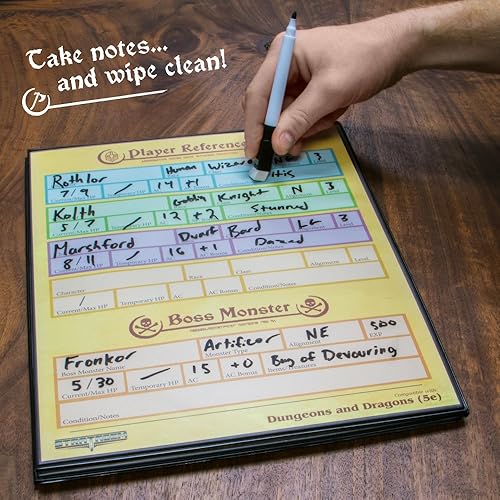 Miniatura 13 de The Master's panel personalizable tomo 4 con pantalla GM con inserciones gratis de Stratagem, Marrón Marrón,Verde,Rojo,Negro