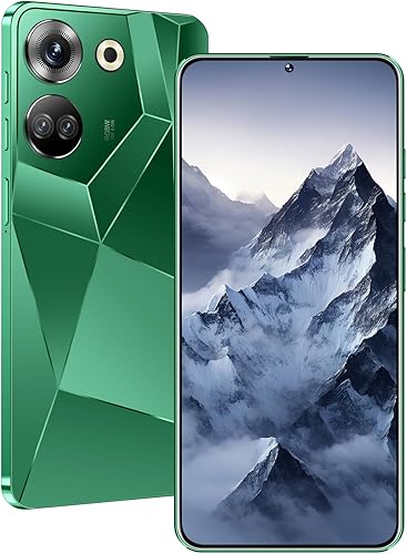 Teléfono desbloqueado C20 PRO teléfono celular Android 8GB+256GB 13MP+50MP cámara, batería grande 6000mAh, diseño de apariencia única, 4G Dual SIM