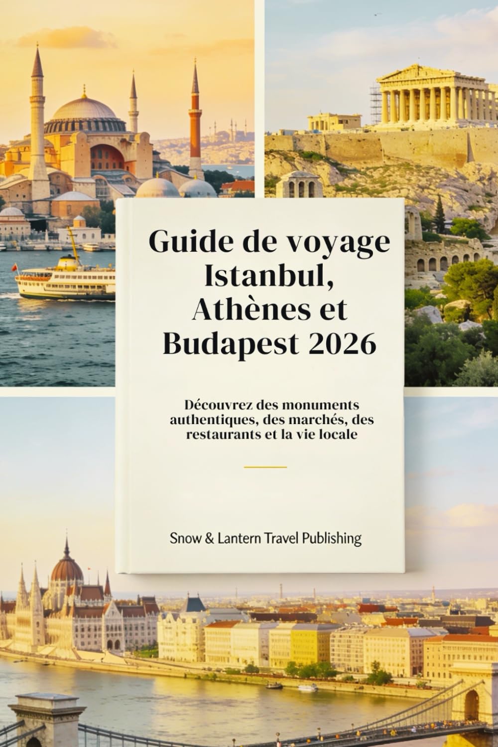 GUIDE DE VOYAGE ISTANBUL, ATHÈNES ET BUDAPEST 2026: Découvrez des monuments authentiques, des marchés, des restaurants et la vie locale