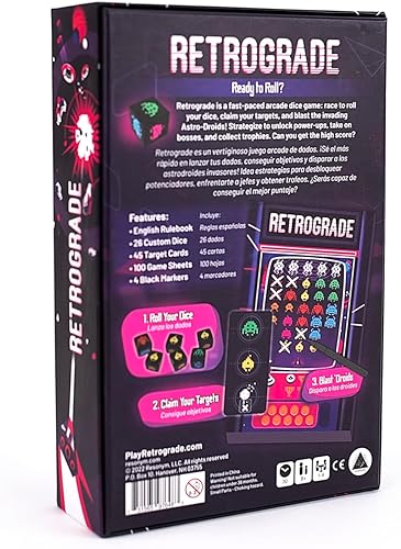 Miniatura 2 de Juego de rodar dados retrógrado, de ritmo rápido en tiempo real, a partir de 8 años, 1 a 4 jugadores, Resonym Games