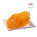 Gits Jalebi Dessert Mix, with Easy Maker Bottle, Pure Veg, Traditional Indian Sweet, 400g (Pack of 4, 100g Each) gallery image
