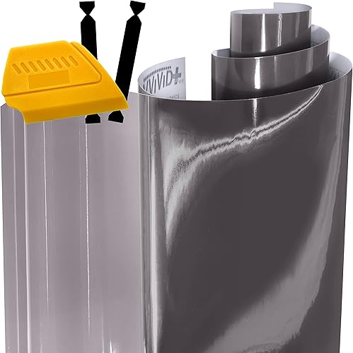 Miniatura 10 de VViViD - Tinte húmedo translúcido de vinilo autoadhesivo para faro antiniebla, color negro brillante