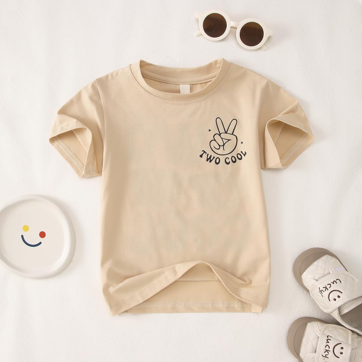 Two Cool Birthday Shirt 2nd Birthday Boy Tshirt 2 Year Old Toddler Boys Second Bday Party Short Sleeve Outfits Tops - Image 6