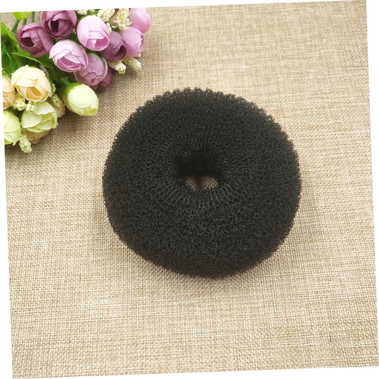 MAGICLULU 3er-set Unsichtbarer Haarknoten-maker-set Haarknoten-maker Für Frauen Haar-donut-former Haar-styling-tool Haarknoten-maker Mittlere Größe 15 Stück * 3