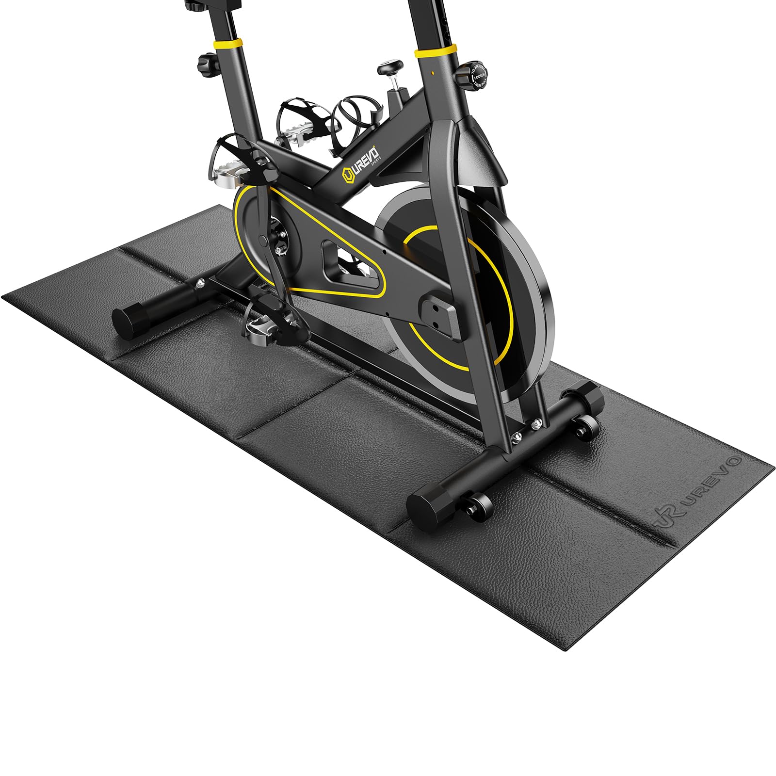 UREVO Supporto Per Tapis Roulant, Solo Maniglia Per Tapis Roulant Dal Design Stabile Compatibile con Larghezza 60cm, Barra Per Walking Pad con base stabile e antiscivolo.