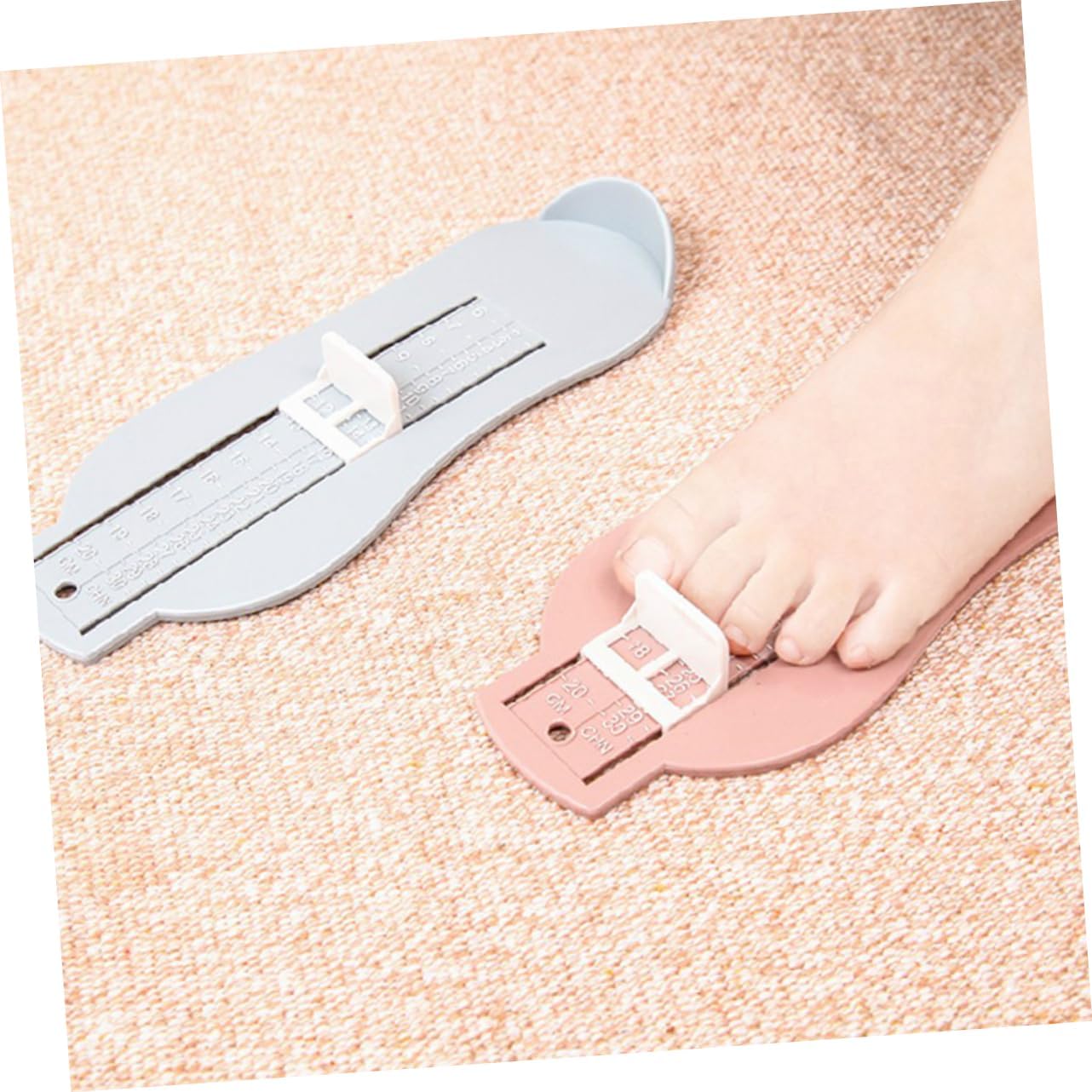 Infants and Kids Foot Measuring Ruler Kids Shoes Size Measurer Feet Device Easy to Use