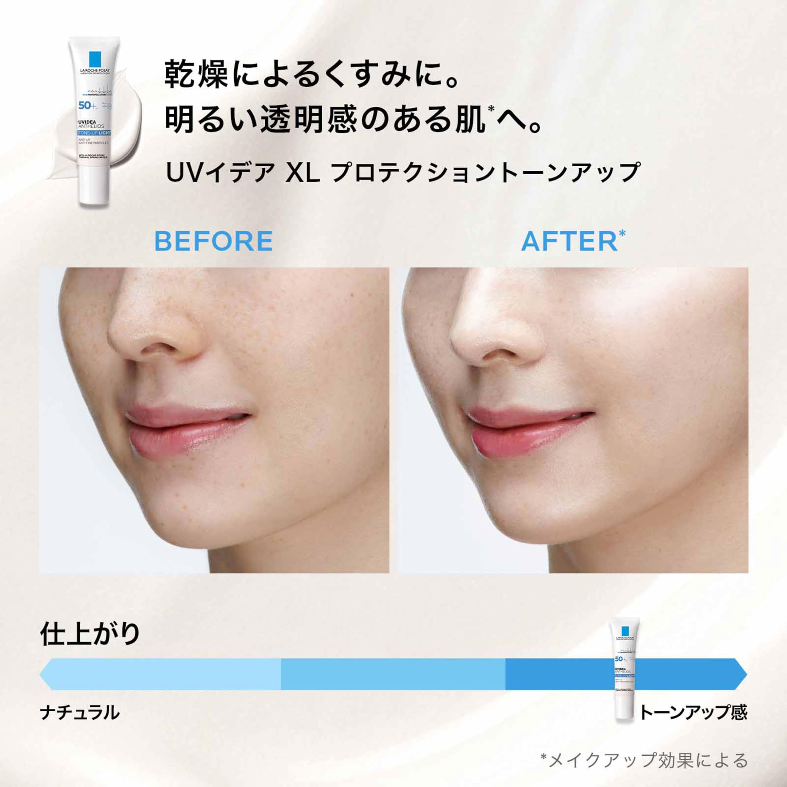 Amazon.co.jp: ラ ロッシュ ポゼ トーンアップキット ホワイト UV下地