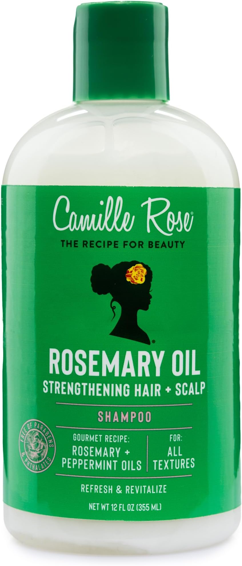 Rosemary Oil Hair and Scalp Cleanser | Castor Oil, Peppermint & Rosemary Essential Oils to Encourage Hair Growth & Strengthen | Natural Build Up Remover | 8.5 fl oz