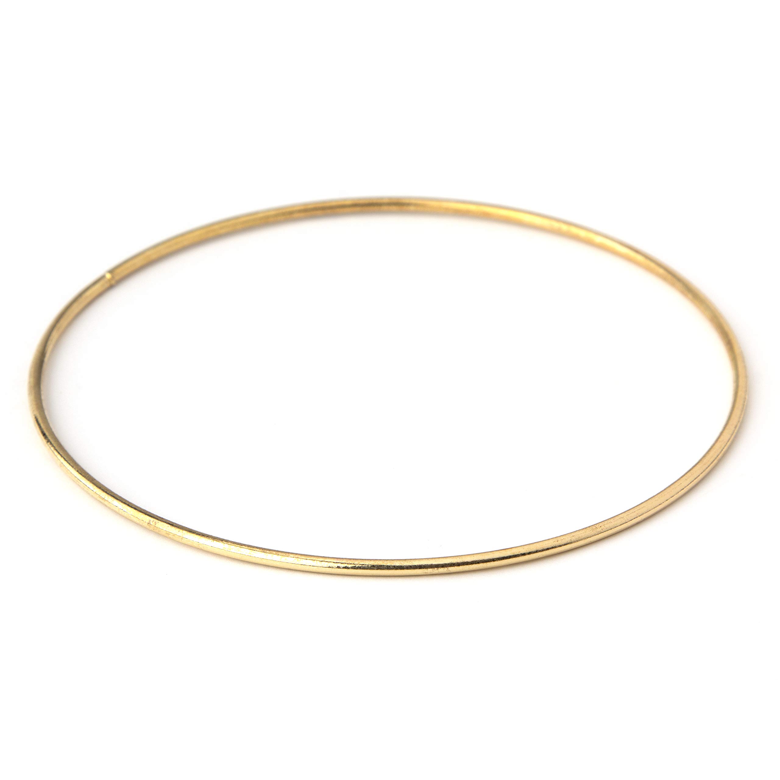 Cousin DIY Gold Metal, 10 inch Diameter Craft and Macrame Ring