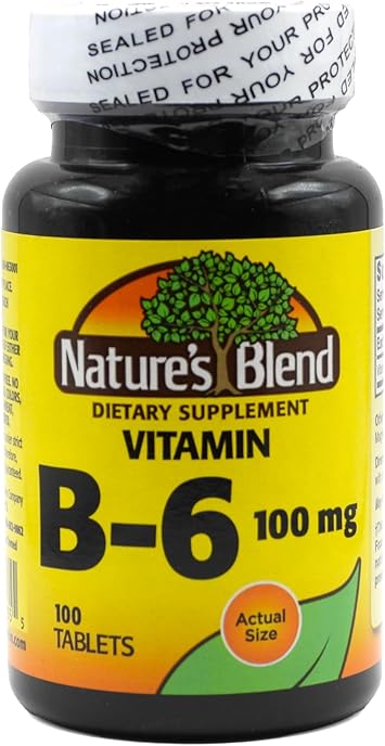 NAT B فيتامين B- 6 TB 100MG 100