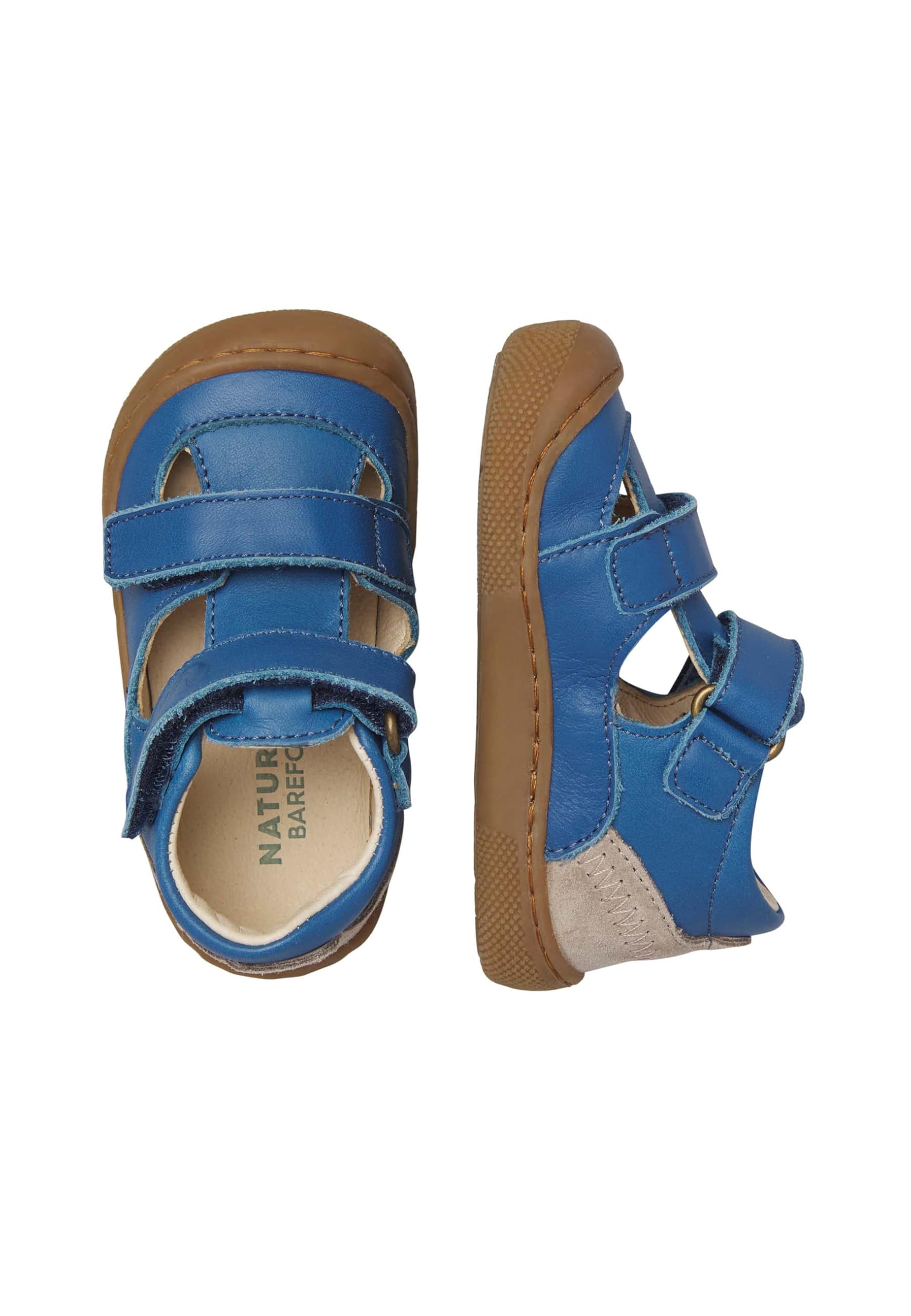 Naturino Sandalias barefoot de cuero y ante