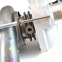 Vista 4 de Geofrey GT2556S Turbocompresor 2674A404 GT2556S compatible con Perkins 1104C 1104C-44TA Caterpillar 3054D