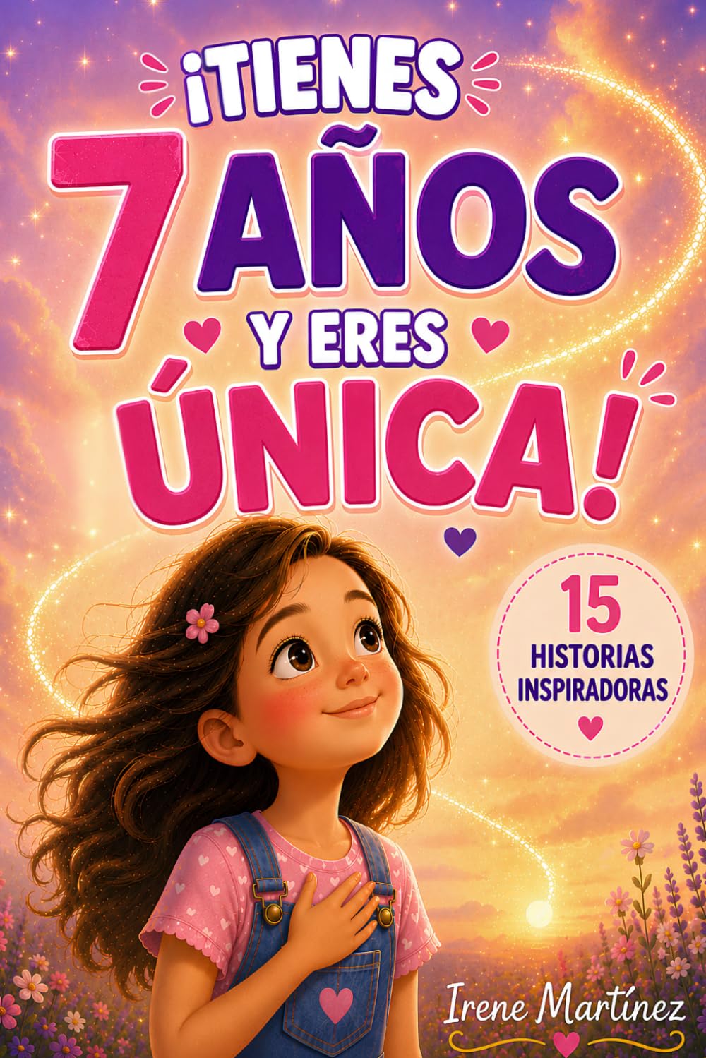 ¡TIENES 7 AÑOS Y ERES ÚNICA!: 15 Historias inspiradoras sobre empatía, autoestima, valentía y creatividad. Un regalo para una niña de 7 años para descubrir su potencial