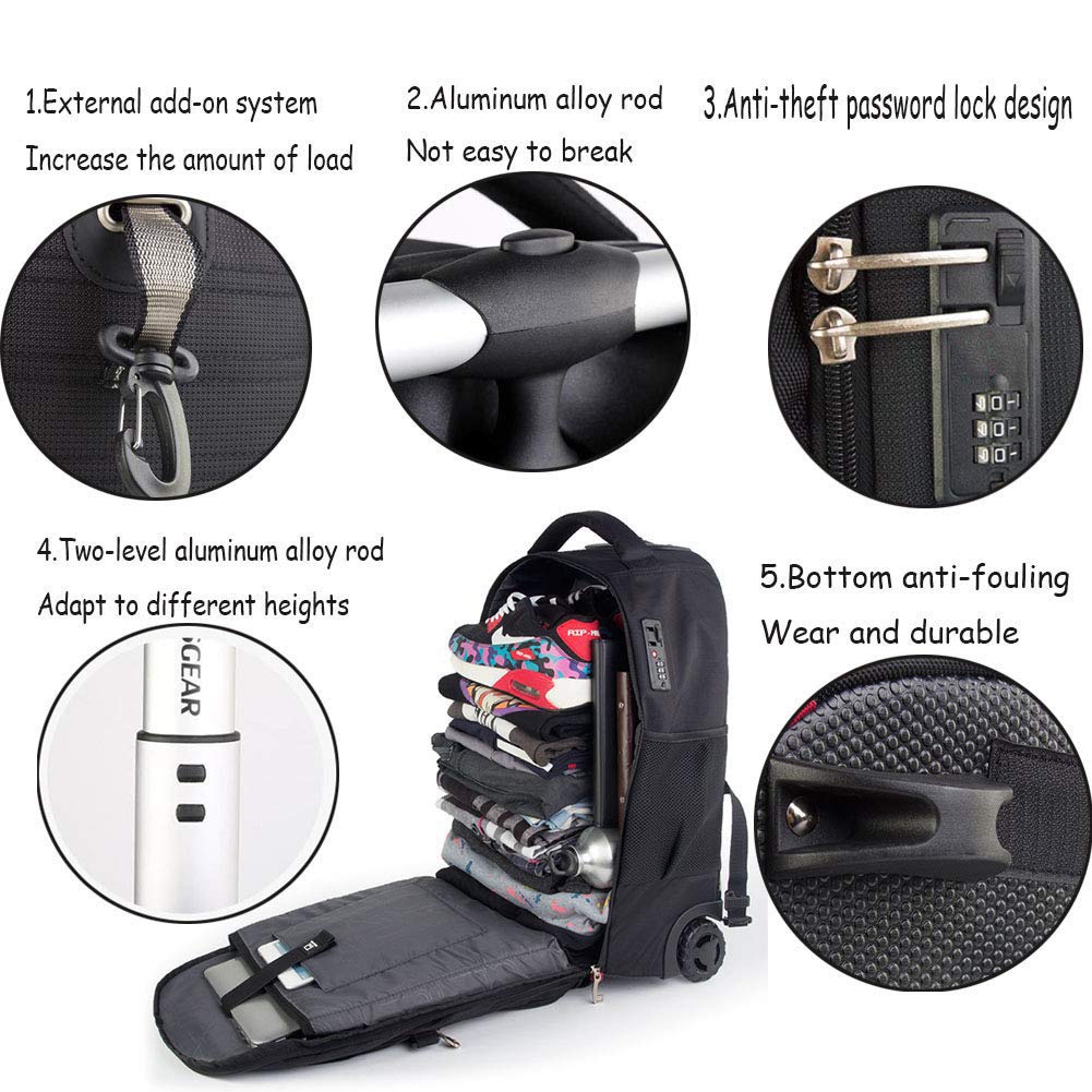 antler wheeled backpack