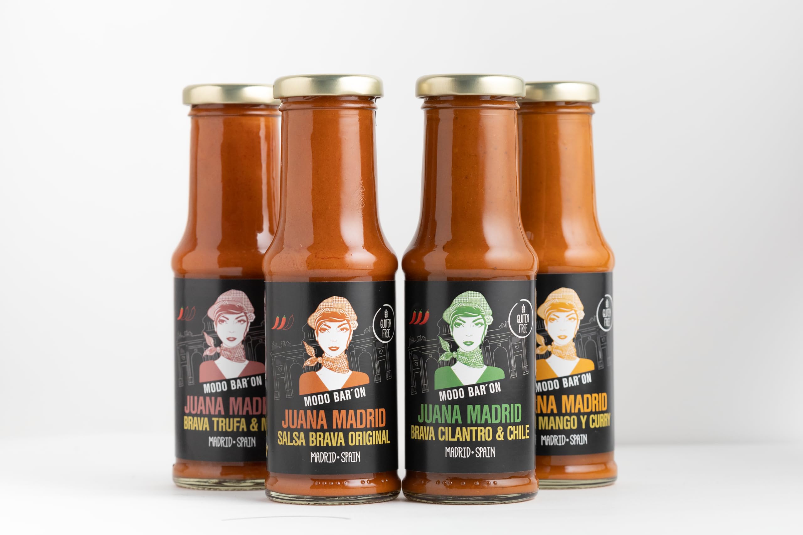 Salsa Brava Variedades Pack 4 ud