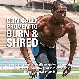 EHP Labs OxyShred Pre Workout Powder & Shredding Supplement - Preworkout Powder with L Glutamine & Acetyl L Carnitine, Energy Boost Drink - Guava Paradise, 60 Servings