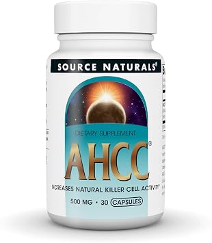 Source Naturals AHCC, Increases Natural Killer Cell Activity* 500mg - 30 Capsules