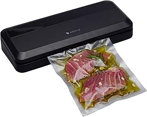 BONIQ 真空パック機 汁物対応 低温調理対応 5モード ブラック