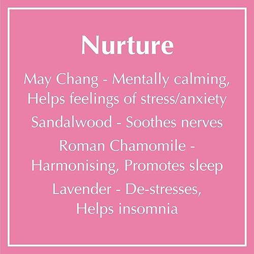 Miniatura 3 de Nurture - Vela de cera de soja de 3 mechas  May Chang, manzanilla romana y aromas de sándalo  Calma, desestresante y sueño  Natural, vegano, libre