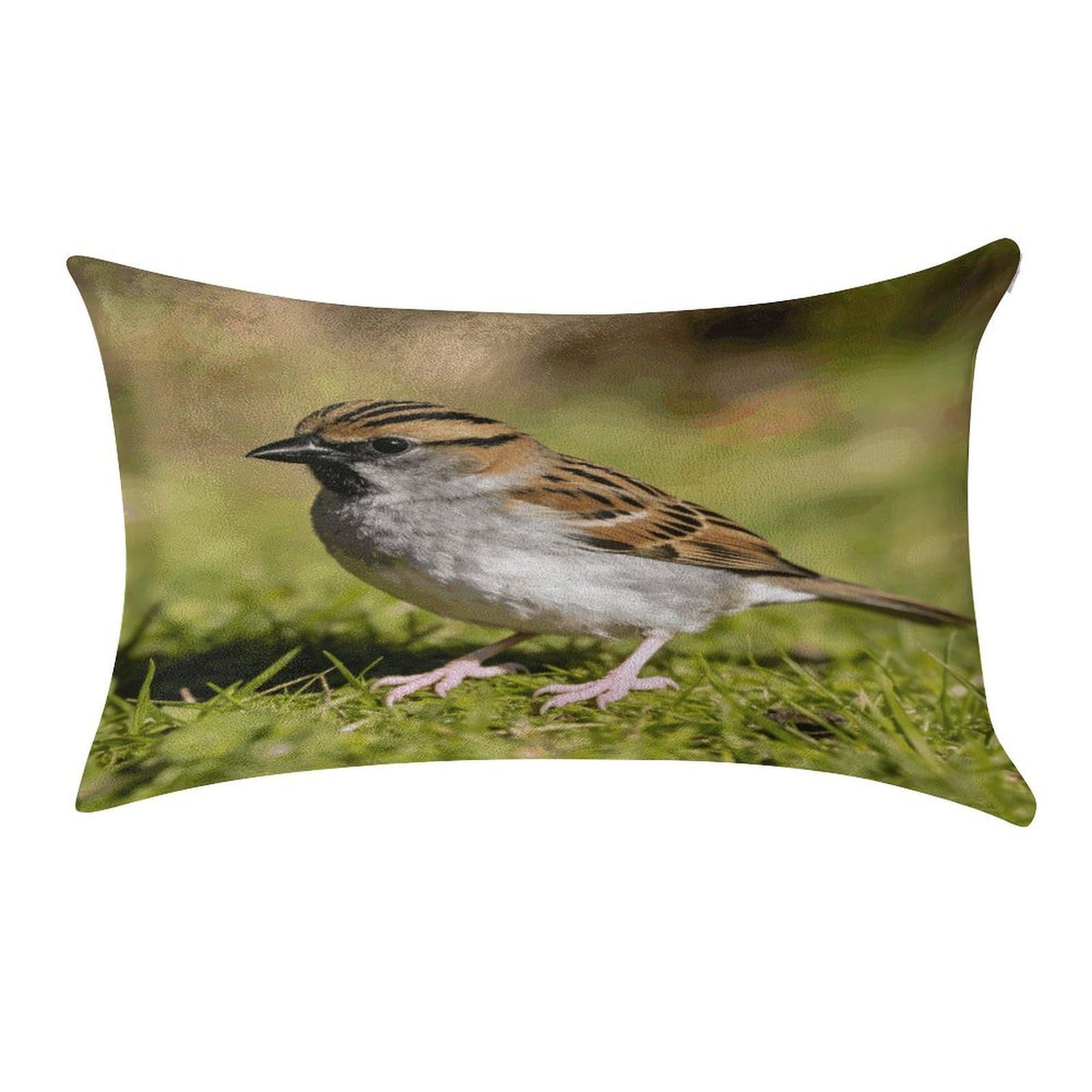 MUSM Sparrow Pillow Case 12"X20" Luxury Velvet Throw Pillow Cover Fade Resistant Cozy Soft Pillowcases Pillow Protector Pillow Shams Lumbar Pillow Shells for Home&Gifts