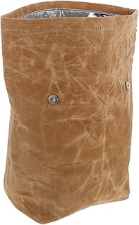 Abaodam Bolsa Térmica De Lona Encerada Para El Almuerzo, Reutilizable E Impermeable, Ideal Para El Trabajo, Picnics Y Viajes.