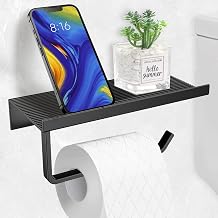 Microcase Duvara Monte Yap kanl  Tuvalet Ka d  Ask l  Ve Telefon Tutucu - AL5707 Gri
