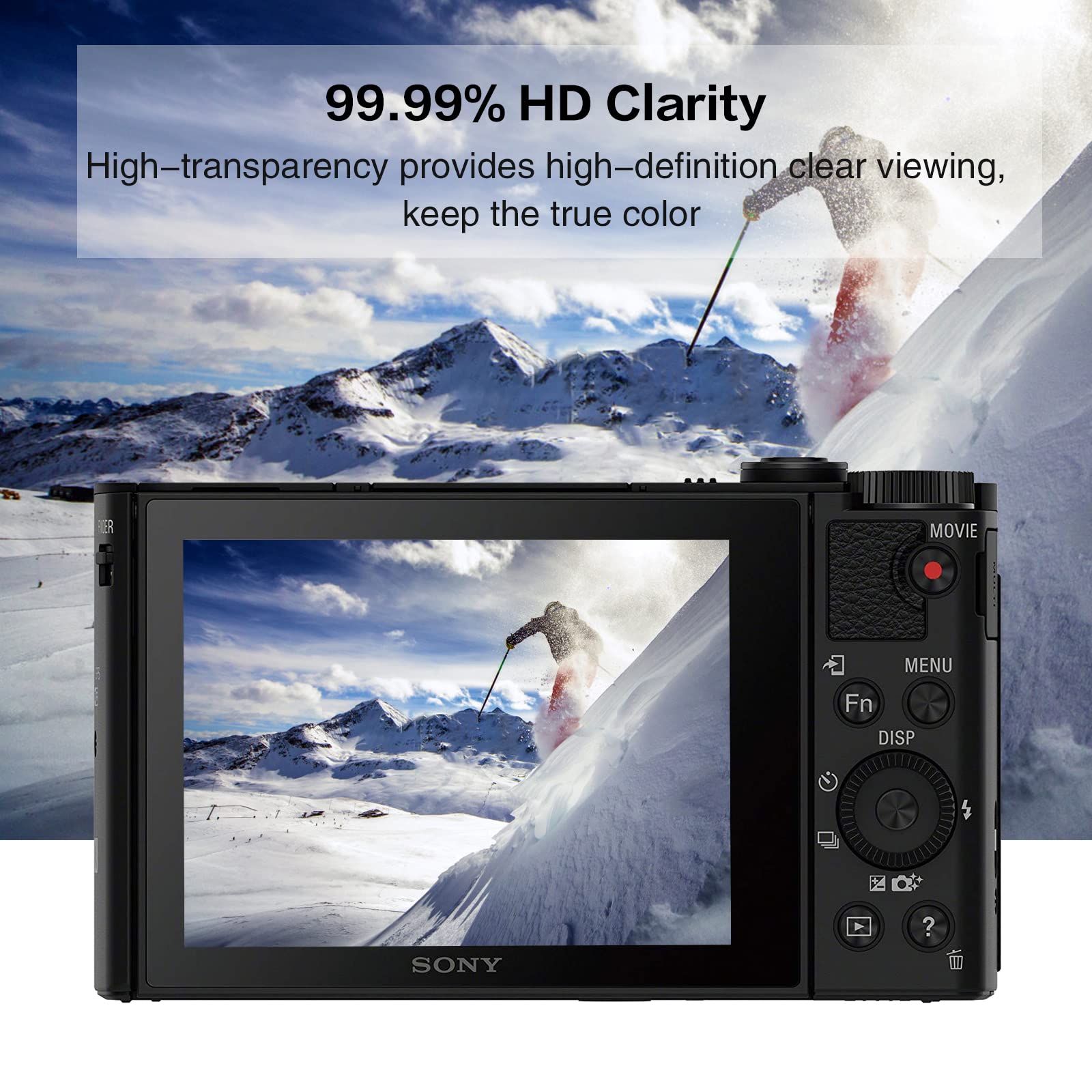 Pellicola Protettiva Per GoPro Remote | 2 Pezzi Trasparenti Anti-Graffio E Anti-Impronte - Foto 3