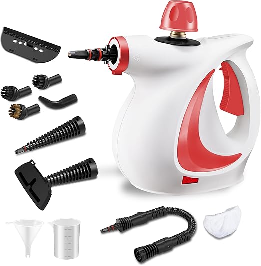 Spurgehom Handheld Steam Cleaner, Portable Steamer with