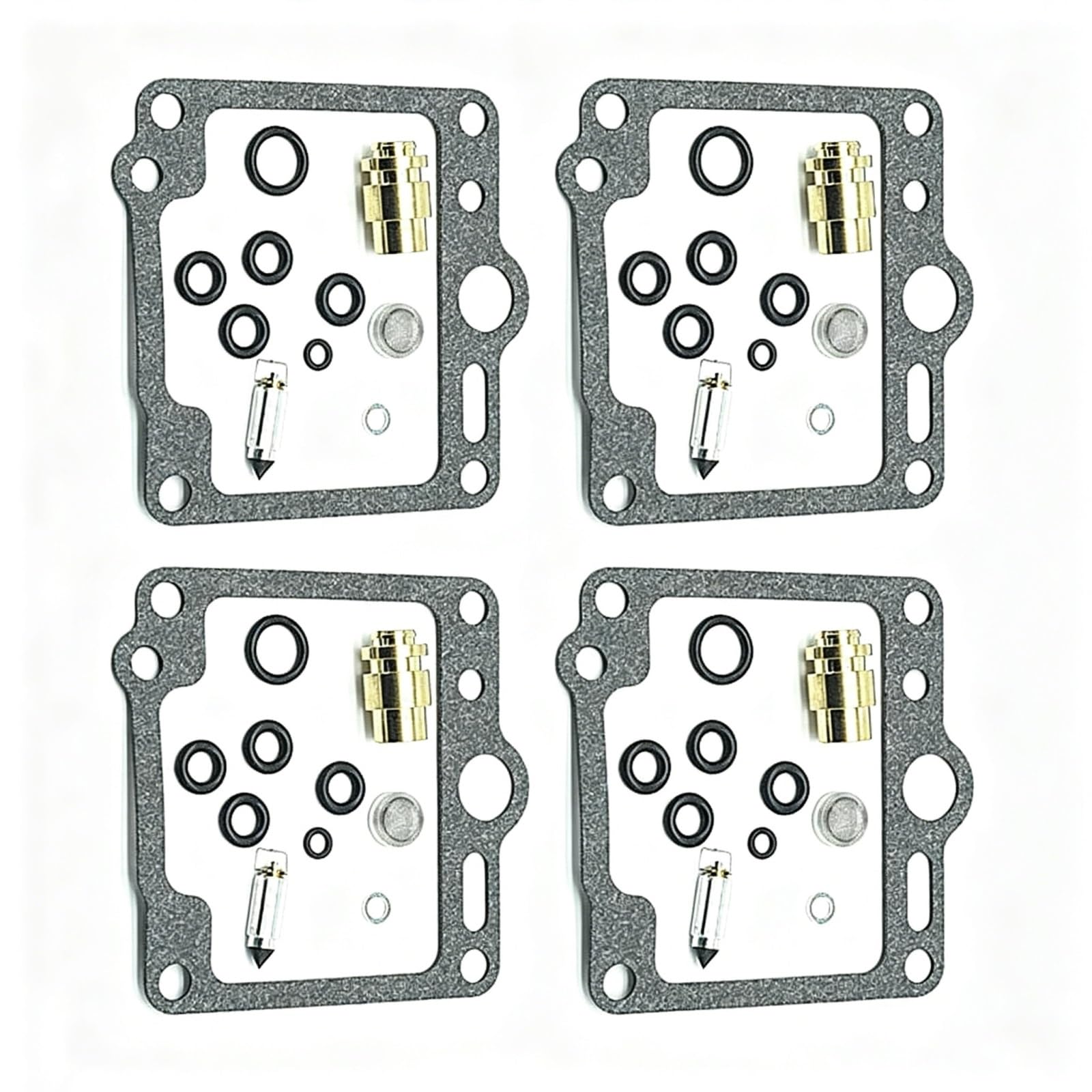 Vergaser-Wiederaufbau-Reparatursatz Für Yamaha Für XJR1200 1994-1996 1997 1998, Kammerdichtung, Schwimmerventil-Wiederaufbausatz Vergaser-Reparatur-Kit