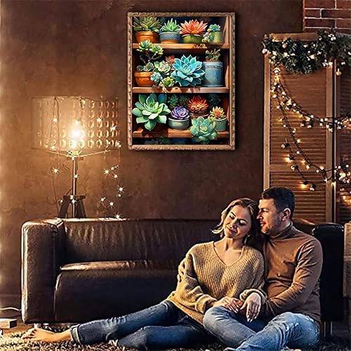 Miniatura 122 de Kits de punto de cruz estampados para adultos, kits de bordado de flores de gato negro para principiantes y adultos, patrones de 11 quilates