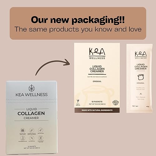 Miniatura 3 de Crema de café con colágeno líquido totalmente natural, péptidos bovinos y marinos de primera calidad (tipos I, II, III) para cabello, piel, uñas