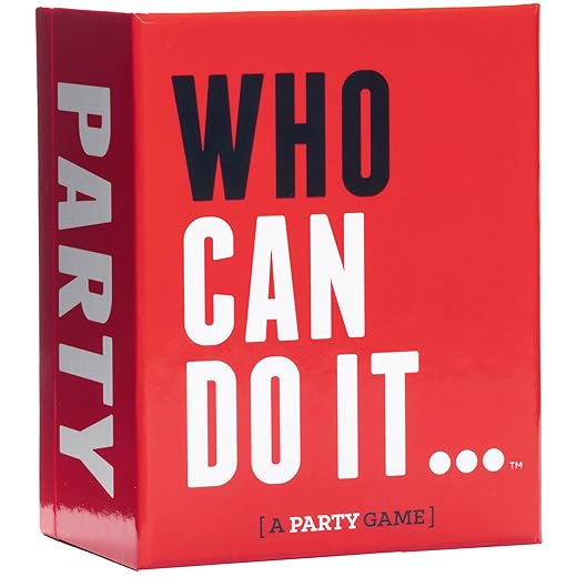 Who Can Do It - Compete with Your Friends to Win These Challenges [A Party Game]