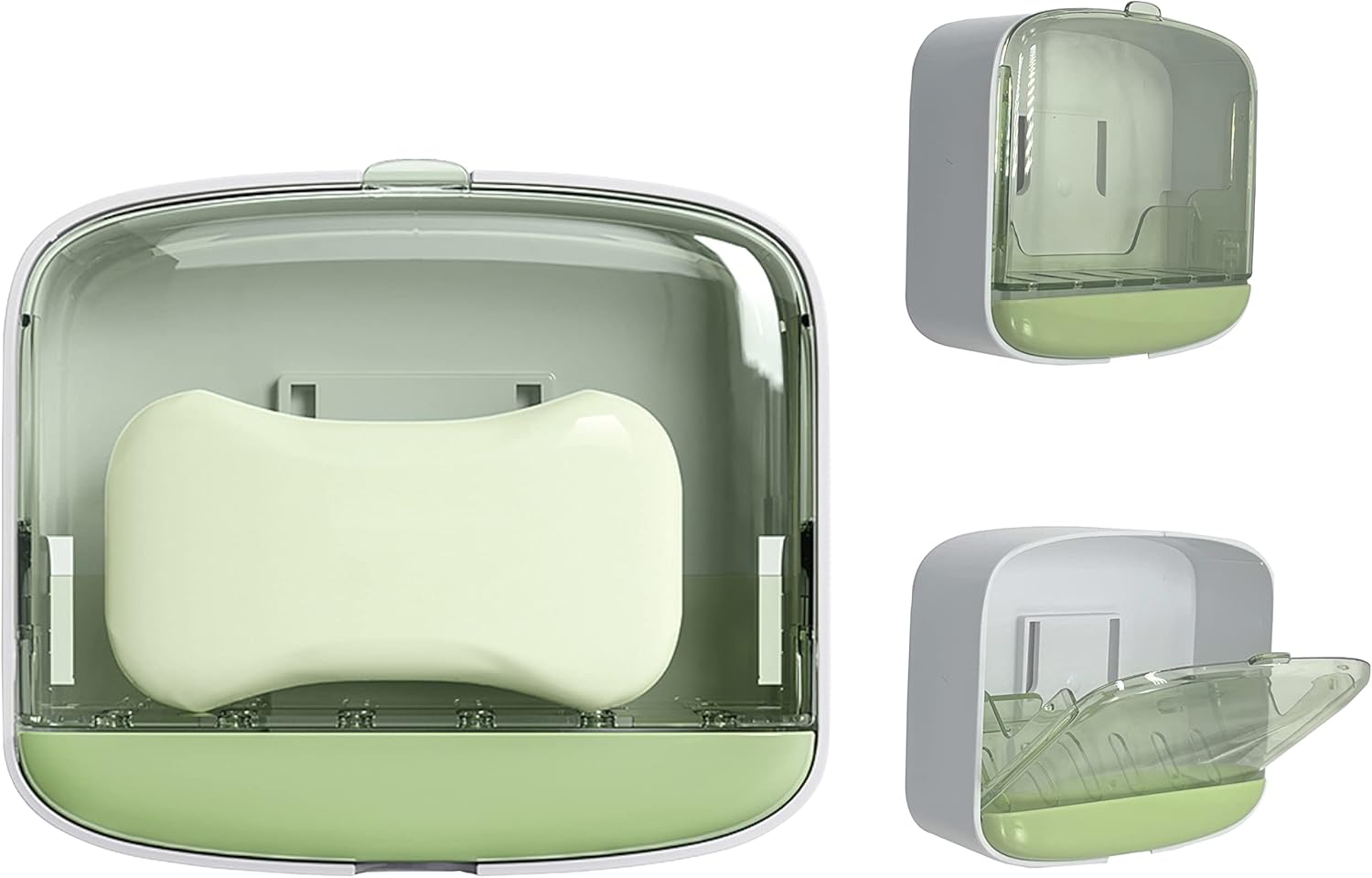 Bar Soap Holder 2022 Design Soap Dish (1 pc) Soap Box for Shower