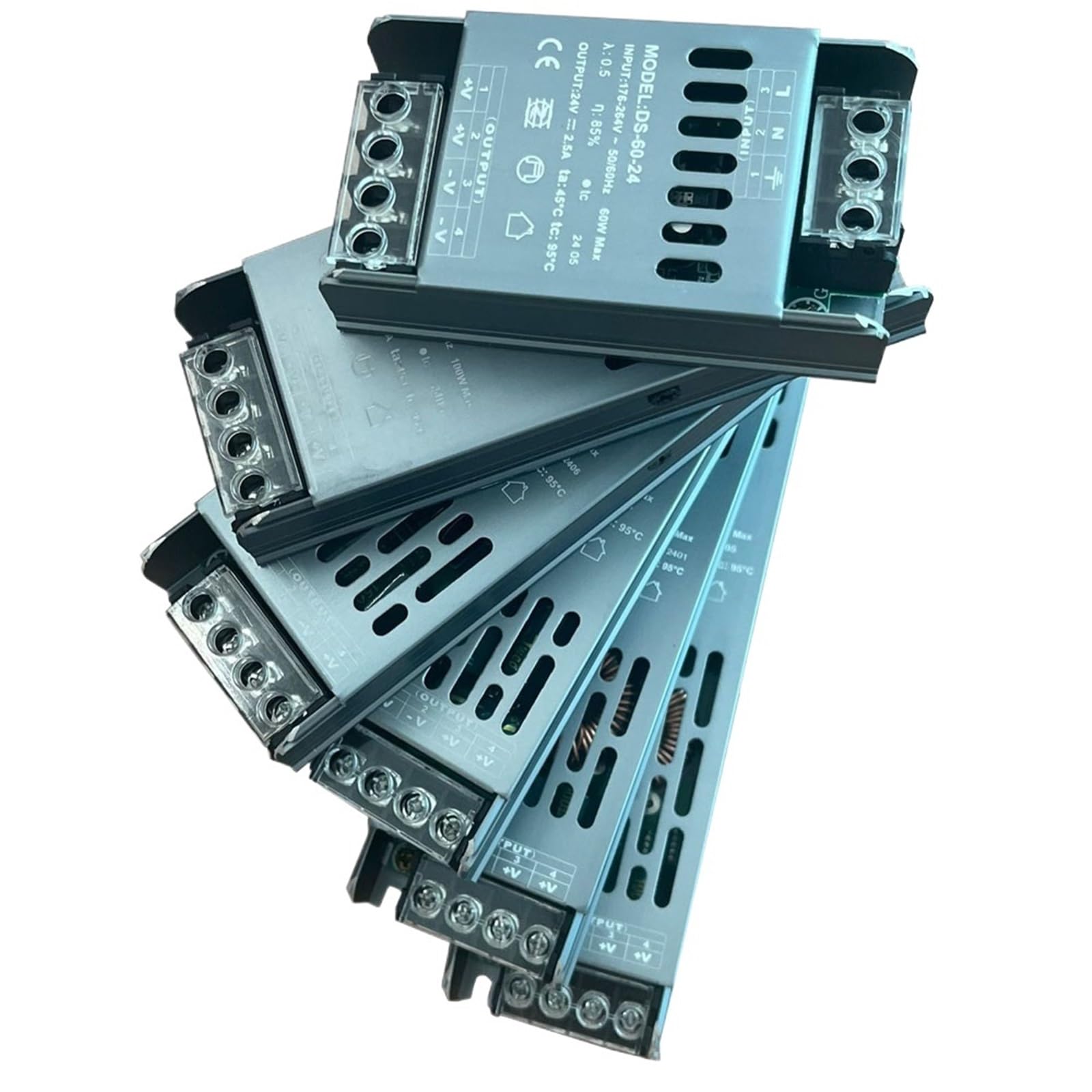 Fuente de alimentación 12V silenciosa contra parpadeos LED 7