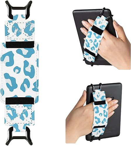 Miniatura 17 de CoBak Correa de Mano Segura para Kindle y Tabletas - Soporte de Agarre para Dedos Versátil y Ligero para Kindle/Kobo/Voyaga/Lenovo/Sony E-Book Oro