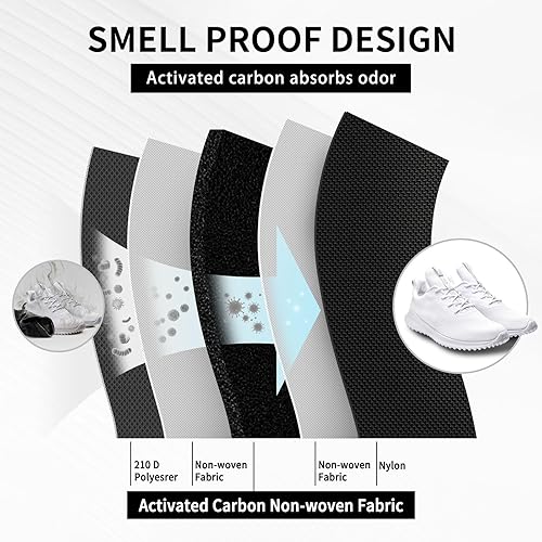 Miniatura 2 de Yupoxiu Bolsa de tacos a prueba de olores - Absorbe olores, Negro, Bolsa de tacos de fútbol a prueba de olores