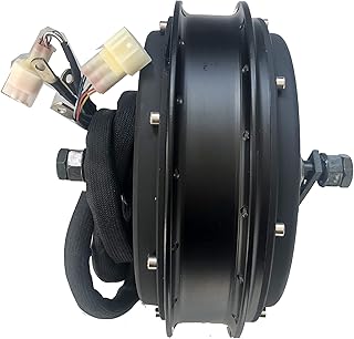 v3 5000W Motor Highest Torque Electric Bike hub Motor 10kw Peak Power 24X5T windings 50H Magnet (high Speed Model)