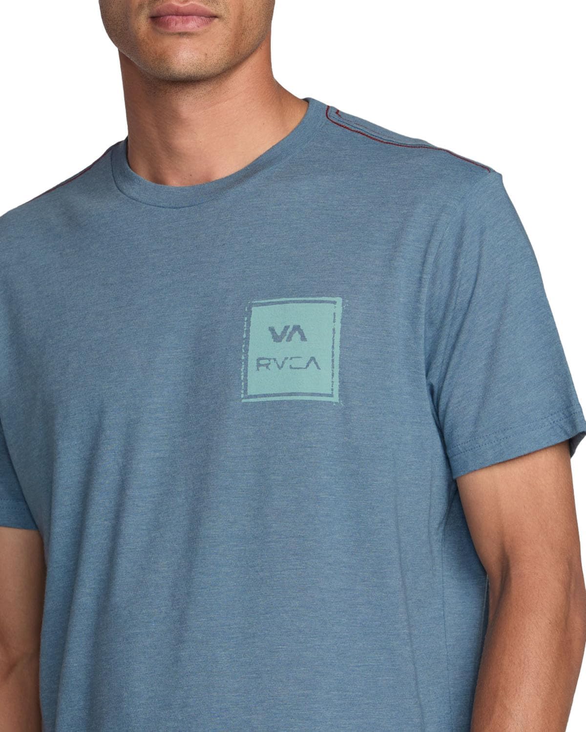 RVCA VA All The Way SS T-Shirt - Vintage Navy - M