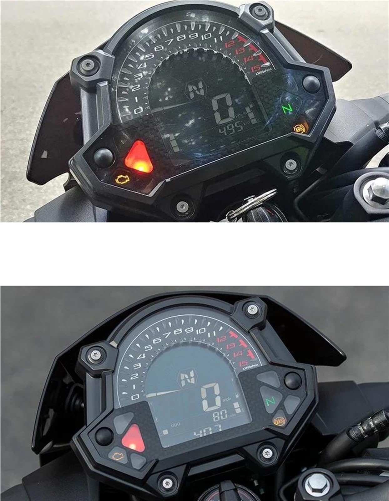 バイク用計器フィルム スピードメーター保護フィルム カワサキ用 Z400