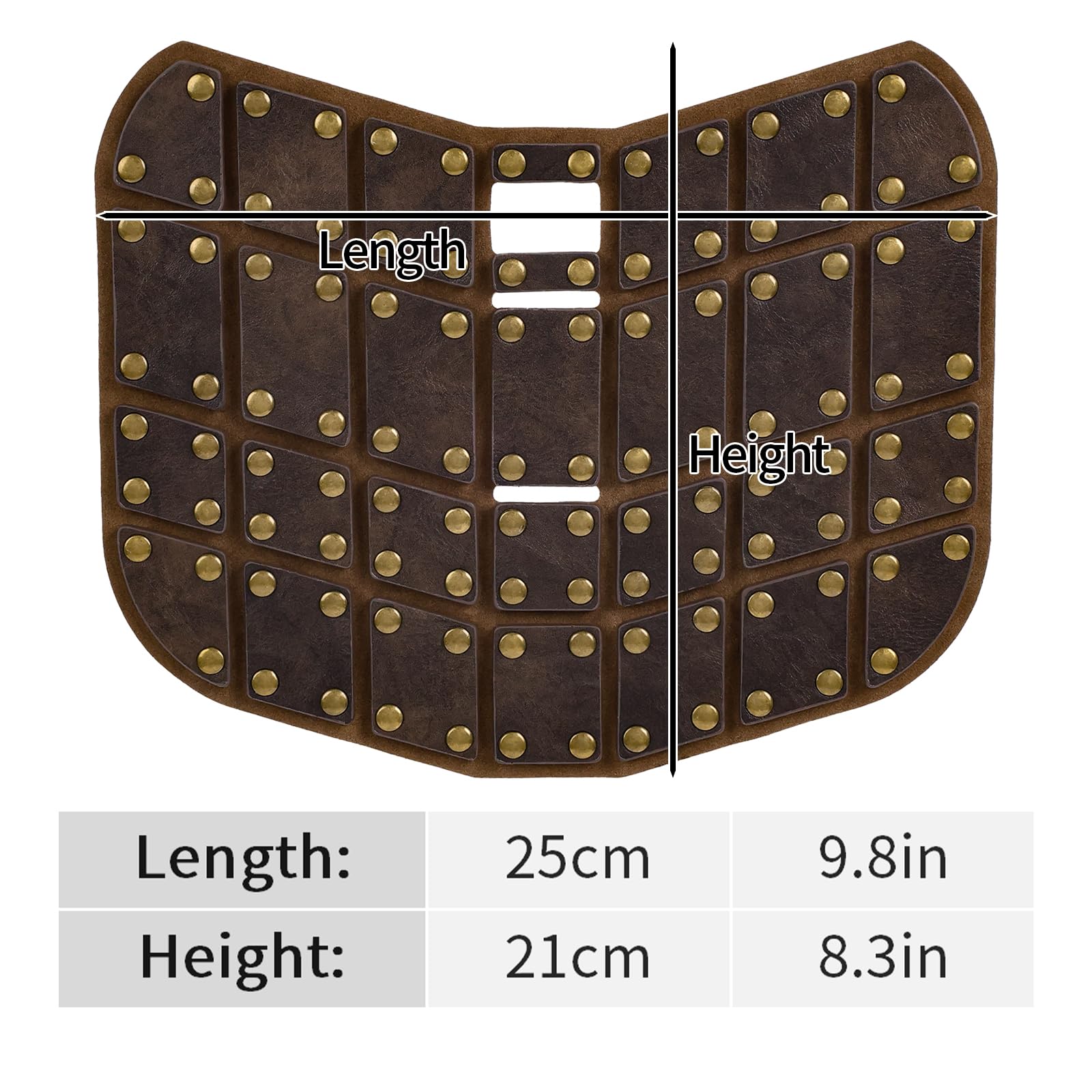 Mittelalter Hundekostüm - Kunstleder Accessoire