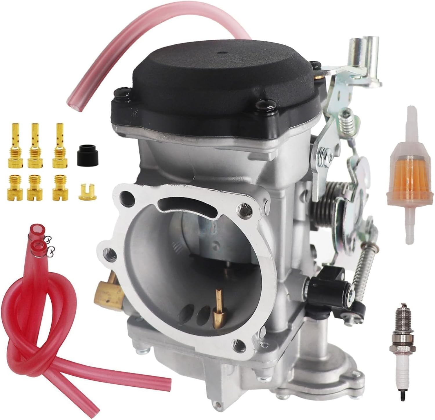 Carburetor for Sportster 1200 XLH1200 Sportster 883 XL883 Softail 1988-2017 Dyna FXR FXD 1988-2016 Touring 1988-2016 / Sportster 1998-2016 27421-99 27490-04 27465-04